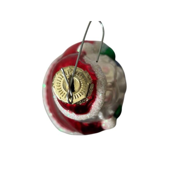 Santa Claus Mouth Blown Glass Tree Ornament Impuls Christmas Hand Painted - Picture 5 of 7